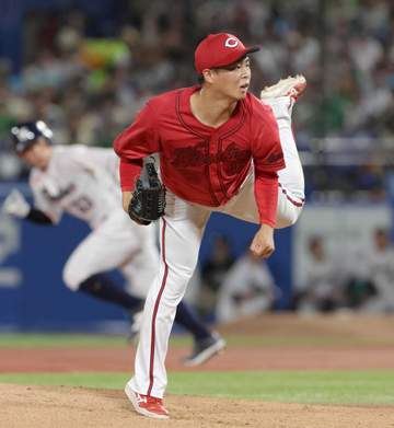 広島・玉村雄たけび2勝目 四回2死満塁の大ピンチも「絶対負けないぞ」 10登板ぶり勝利「いろんな人に感謝」
