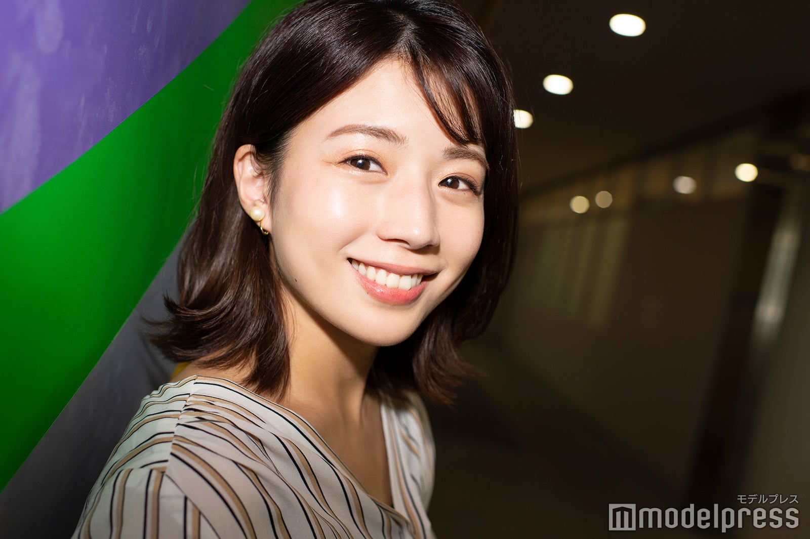 テレ朝田中萌アナ 涙ぐみながら語った転機 素の自分で話せたのが大きかった Abema News モデルプレス アナウンサー連載vol 4 モデルプレス