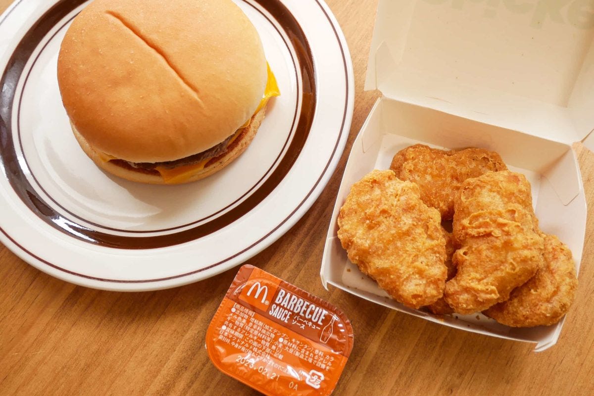 ダブルチーズバーガー