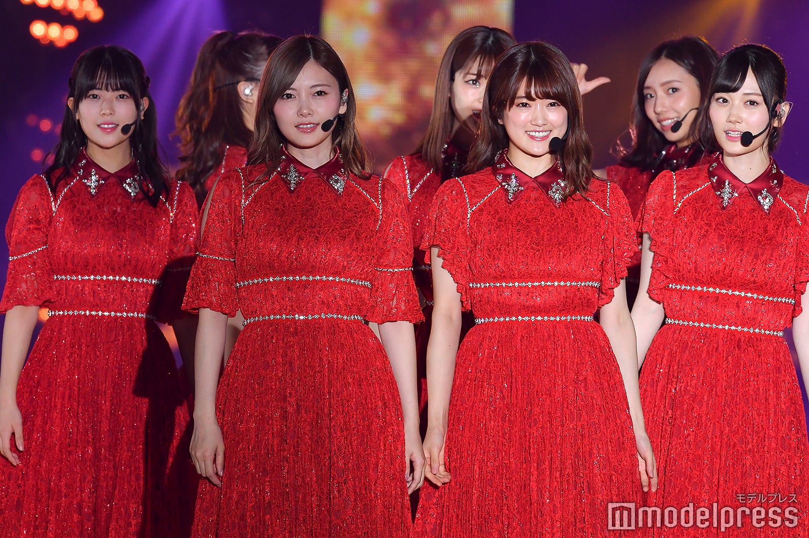 岩本蓮加、白石麻衣、樋口日奈、山下美月 （C）モデルプレス