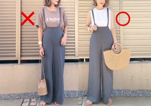 大人気のguサロペット 大人女子が素敵に着こなす方法 太って見えるコーデを解説 モデルプレス