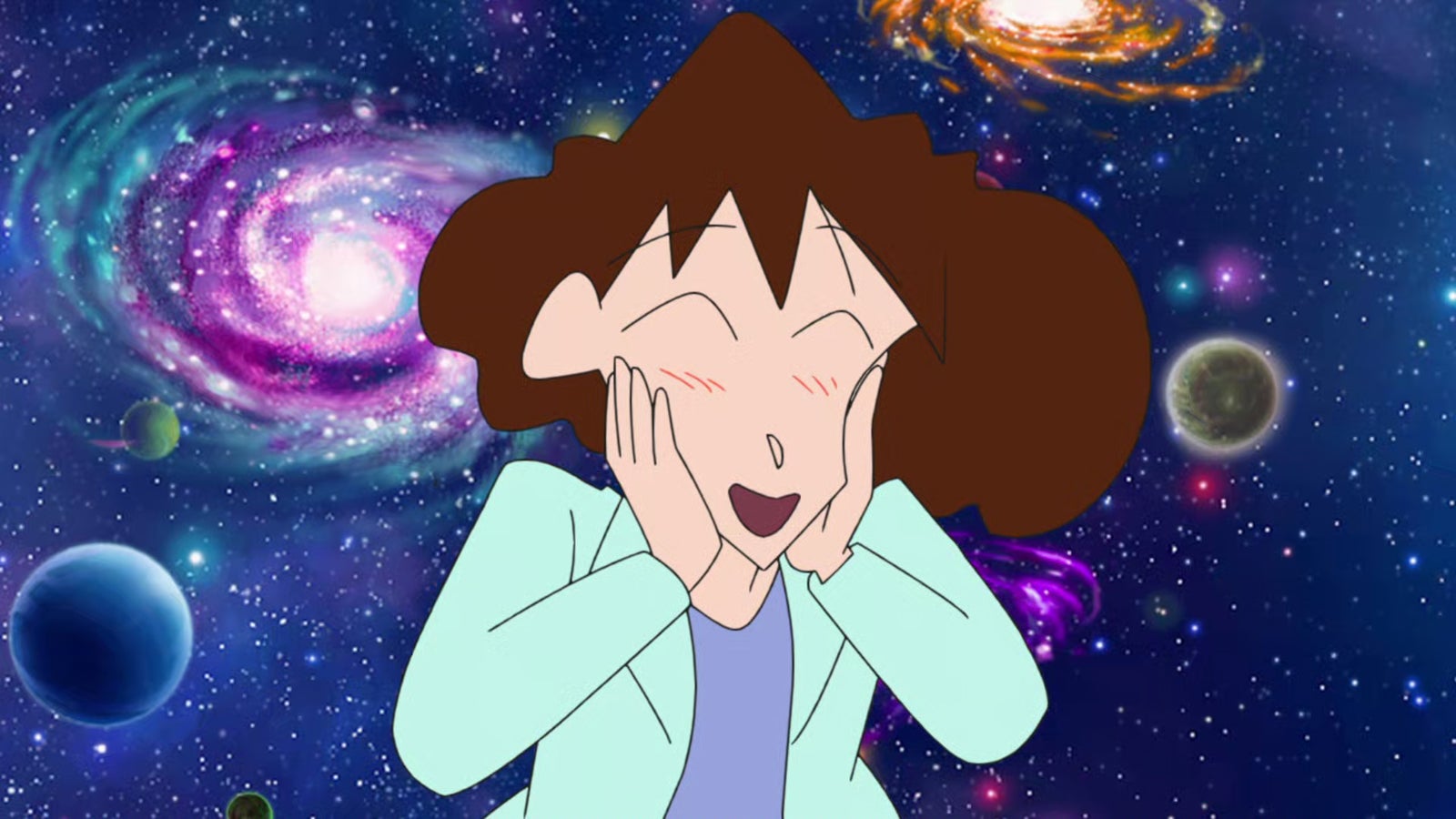 「野原みさえ 昼メシの流儀だゾ」（C）臼井儀人／双葉社・シンエイ・テレビ朝日・ADK