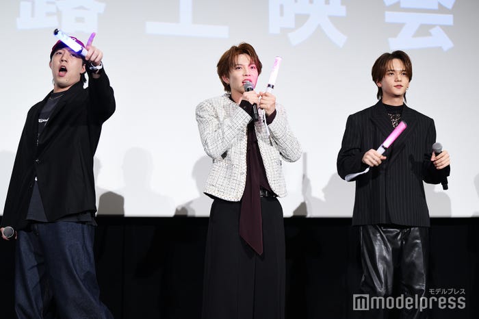 世界、佐藤大樹、中島颯太(C)モデルプレス