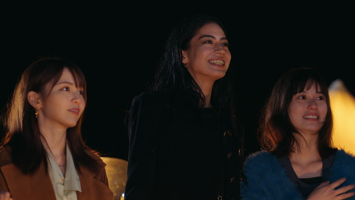 西村歩乃果、ギャビー、大久保桜子／Netflix「オオカミちゃんには騙されない」第8話（C）Netflix