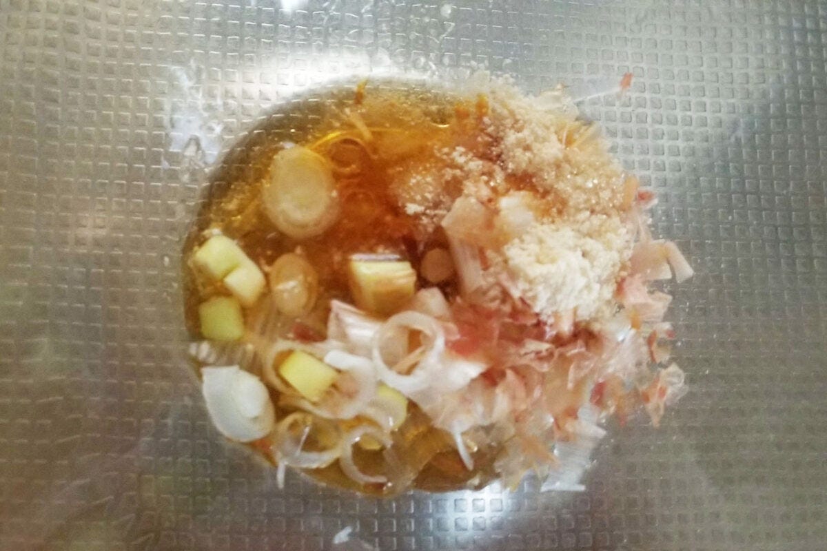 そうめん塩油そば・塩だれ