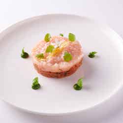 パッパアルポモドーロ 海老の炙り レモンとバジル(提供画像)