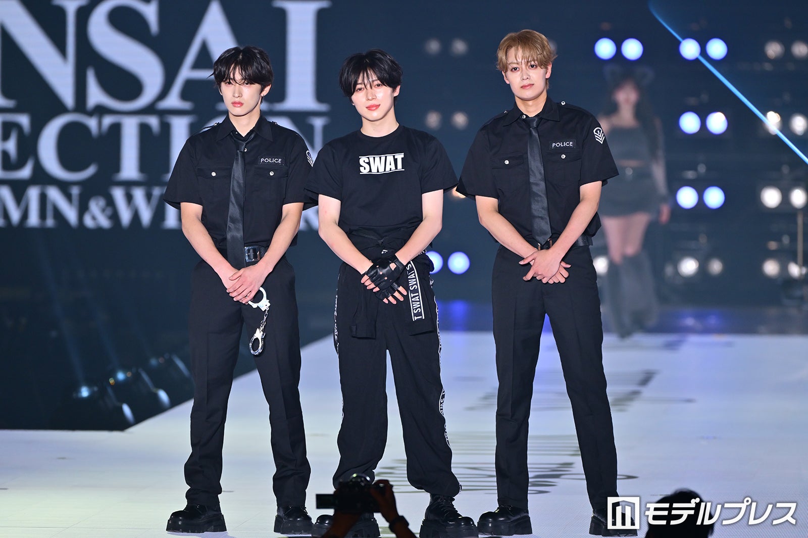 TAGRIGHT西山智樹・前田大輔・ジェイ、SWAT＆ポリス風衣装で圧巻オーラ「逮捕してほしい」「ジェイくん初ランウェイおめでとう」と反響相次ぐ【関コレ2026A/W】
