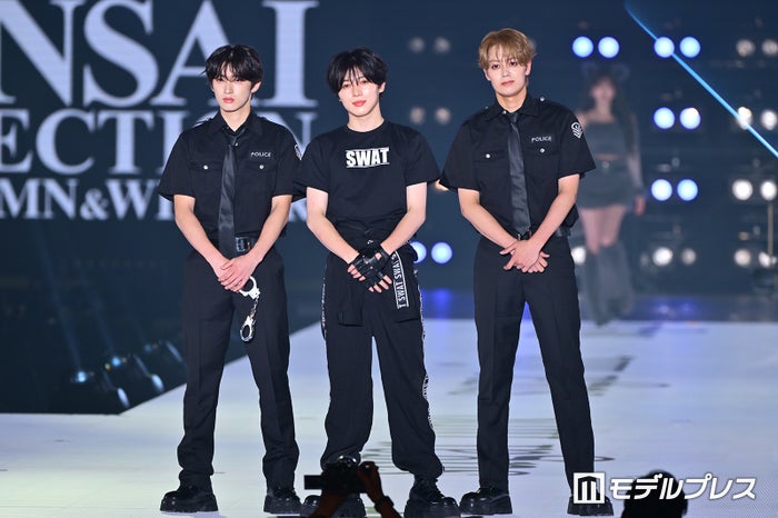 TAGRIGHT西山智樹・前田大輔・ジェイ、SWAT＆ポリス風衣装で圧巻オーラ「逮捕してほしい」「ジェイくん初ランウェイおめでとう」と反響相次ぐ【関コレ2026A/W】