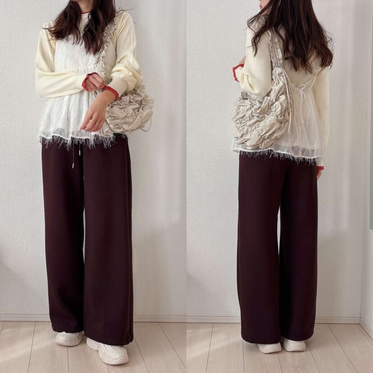 BONLECILL至福のカヌレニットとビスチェコーデ