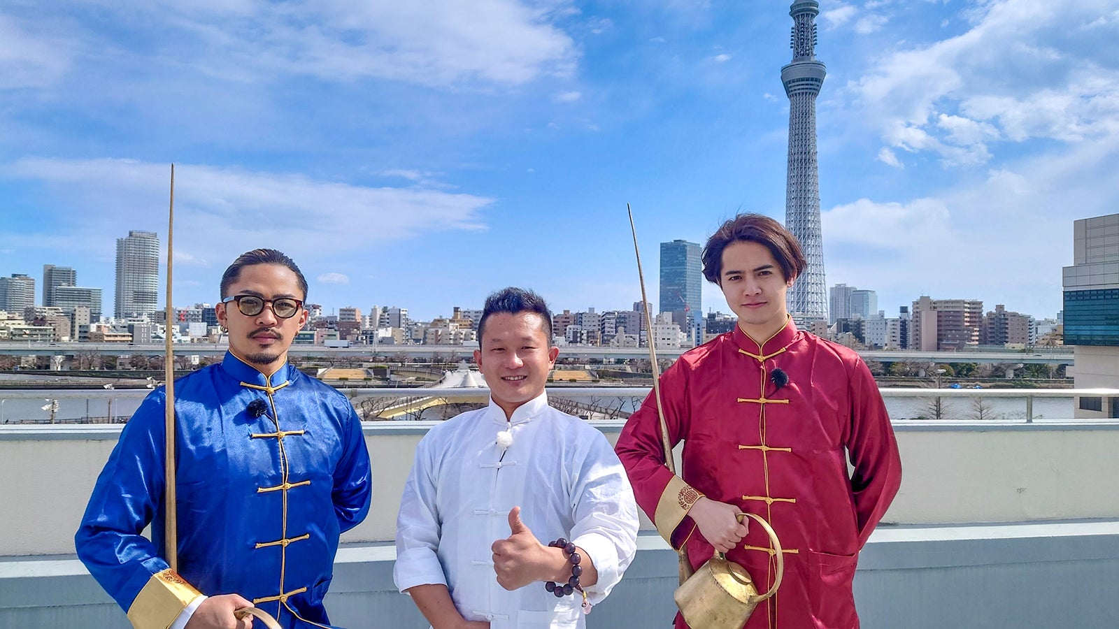 GENERATIONS数原龍友＆片寄涼太、世界初？パフォーマンスに挑戦 カンフー服姿で登場