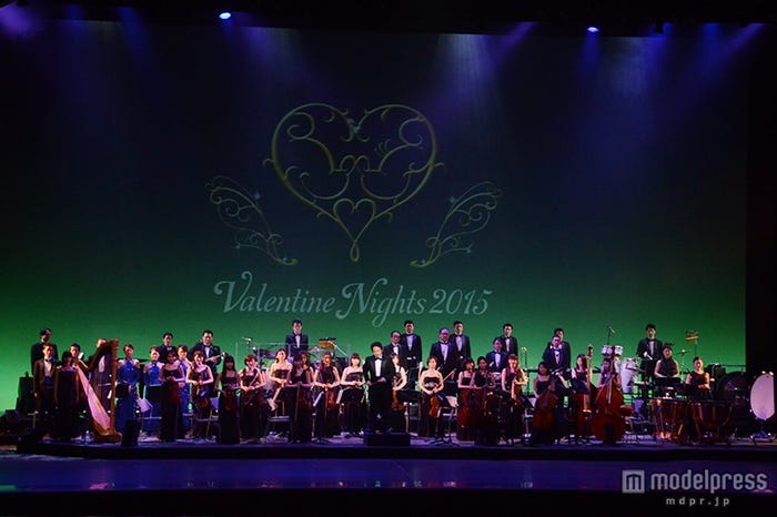 「バレンタイン・ナイト2015」オーケストラが生演奏