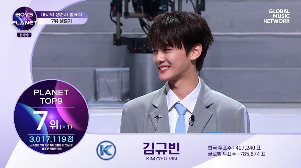 キム・ギュビン「BOYS PLANET」11話より（C） CJ ENM Co., Ltd, All Rights Reserved.