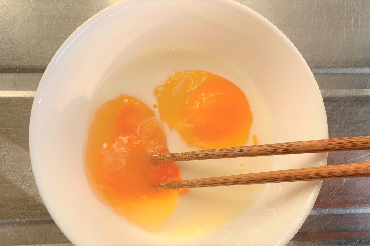 とろとろ卵のトースト