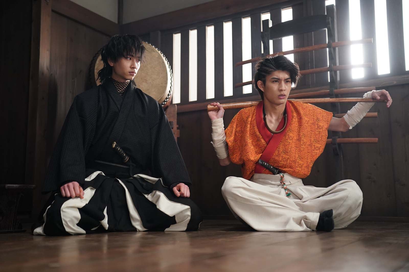 庄司浩平、柊太朗「君とゆきて咲く～新選組青春録～」第2話より（C）テレビ朝日