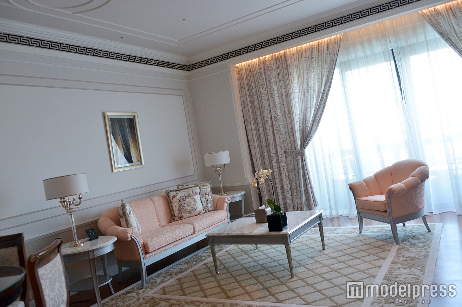 「パラッツォ ヴェルサーチ ドバイ」客室（C）モデルプレス