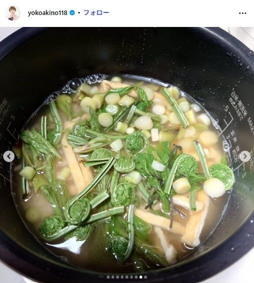 秋野暢子Instagramより