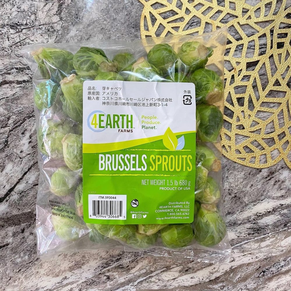 コストコ芽キャベツ