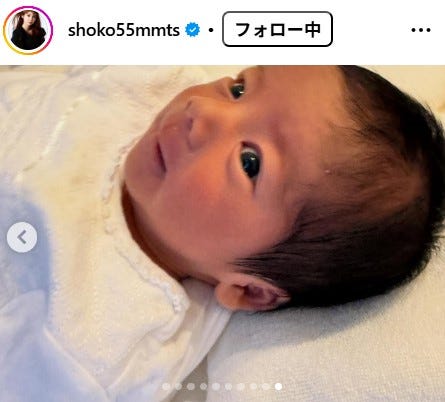 長男/中川翔子Instagramより