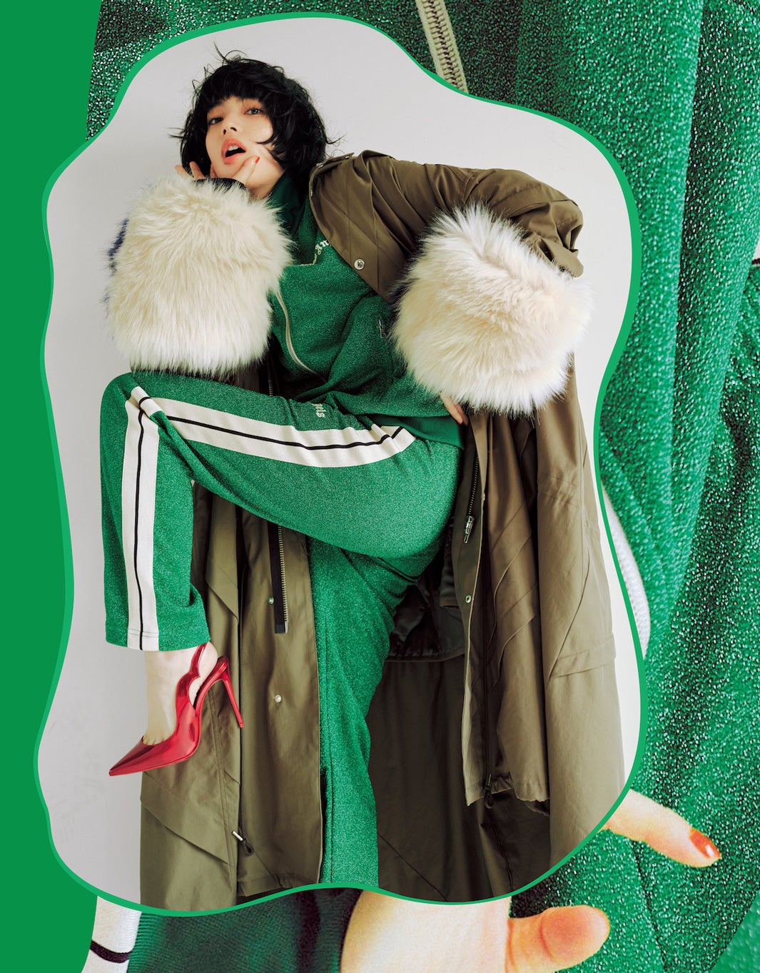 小松菜奈、コスモコールスタイル・Y2K…ファッション七変化「装苑」1年ぶり表紙