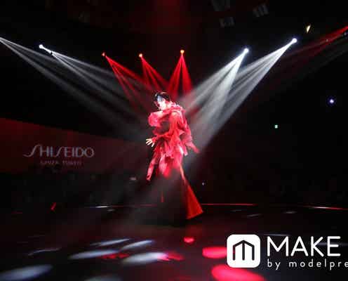 【SHISEIDO】新・アルティミューン世界同日開催イベントにて、新ミューズ・菅原小春が圧巻のパフォーマンスを披露