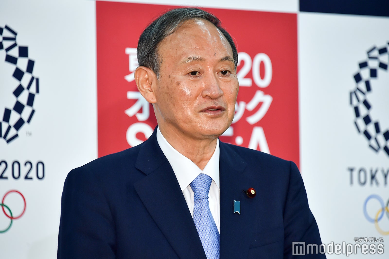 菅義偉氏（C）モデルプレス