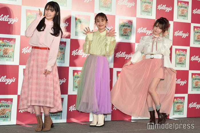 道重さゆみ、高橋愛、田中れいな (C)モデルプレス
