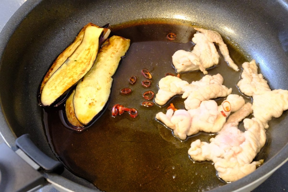 リュウジ・豚なすそうめん