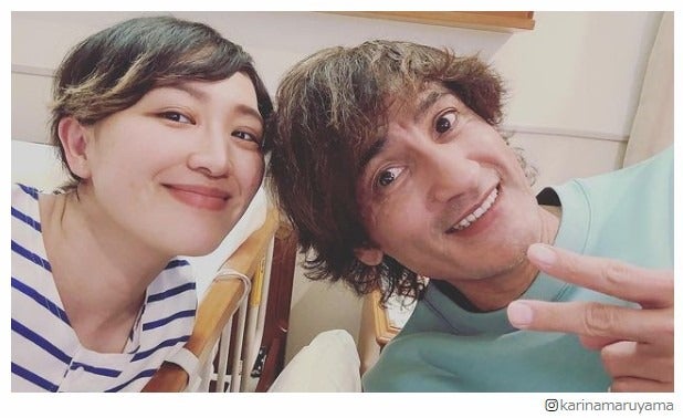 第1子出産の丸山桂里奈、夫・本並健治氏と久々面会　入院長引く現在の体調も報告