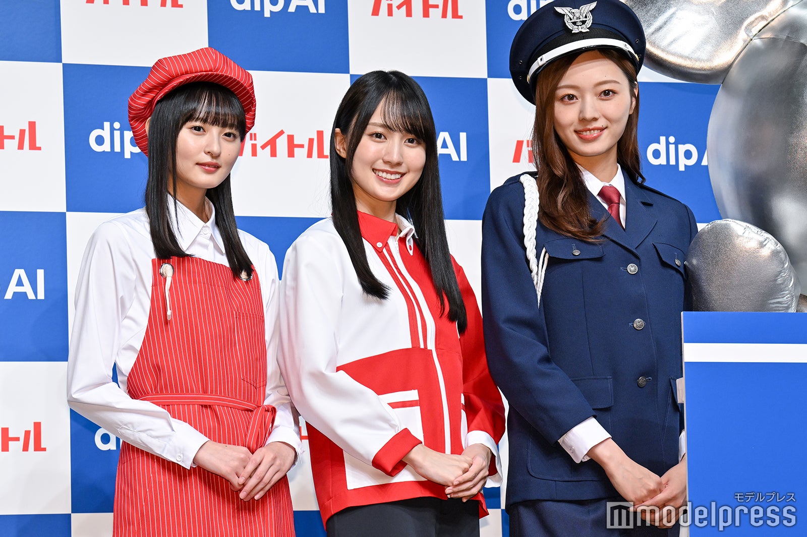 遠藤さくら、賀喜遥香、梅澤美波（C）モデルプレス