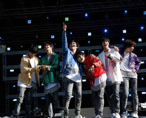 超特急、ステージ上で“TikTok”動画撮影 「a-nation」でも変顔・絶叫炸裂