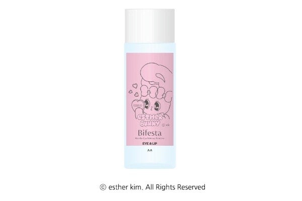 メイクオフもエスターバニーとかわいく♡ ビフェスタからコラボデザインのアイメイクアップリムーバーが数量限定登場