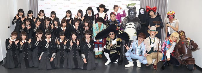 欅坂46、RADIO FISH、超特急(画像提供:ニッポン放送)