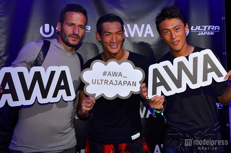 左より：ズラタン・リュビアンキッチ選手、槙野智章選手、李忠成選手