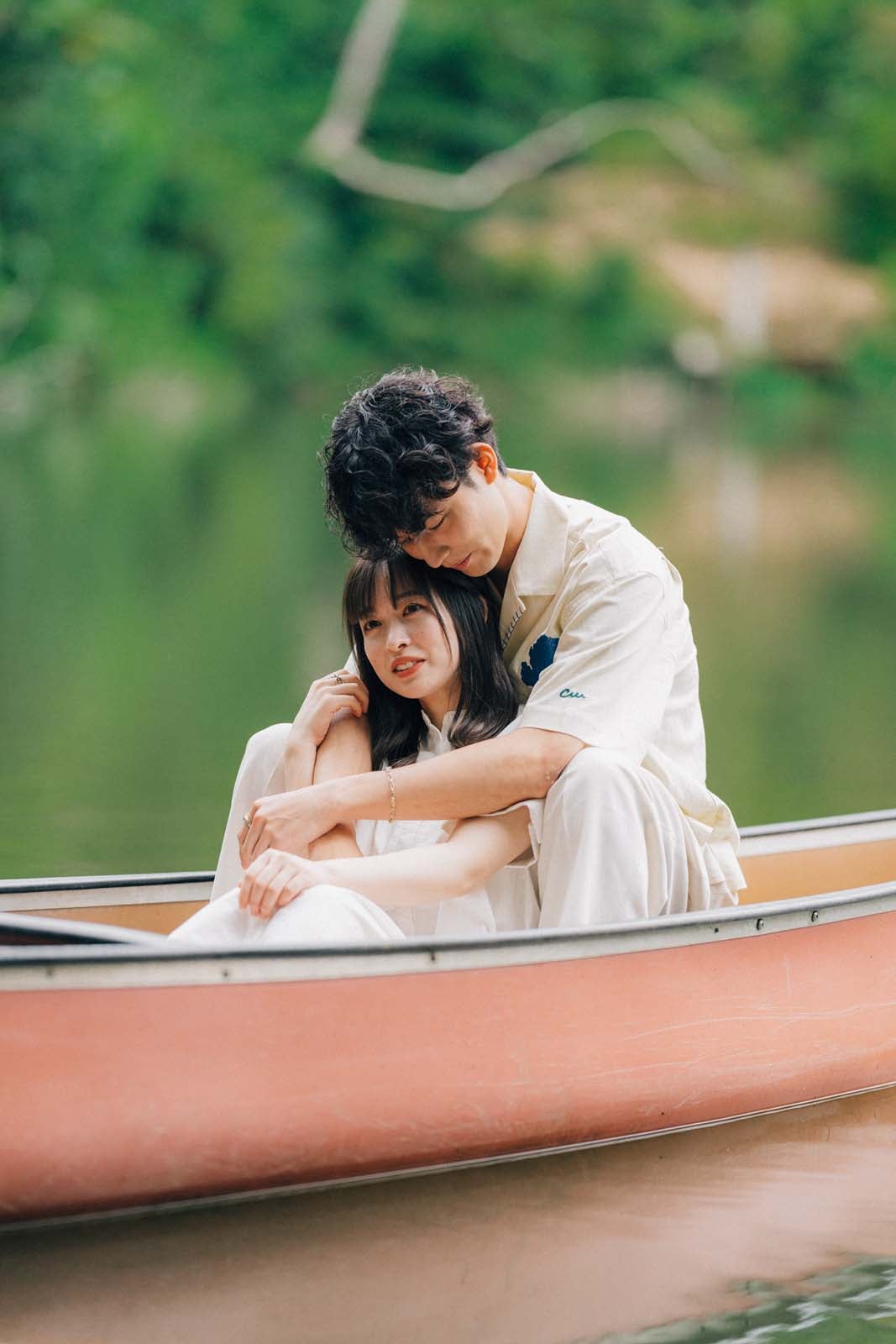 海津雪乃、高崎凌「LOVE CATCHER Japan」第2話より（C）CJ ENM CO., LTD. All Rights Reserved（C）AbemaTV,Inc.