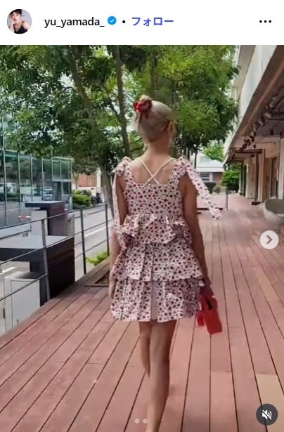 山田優Instagramより