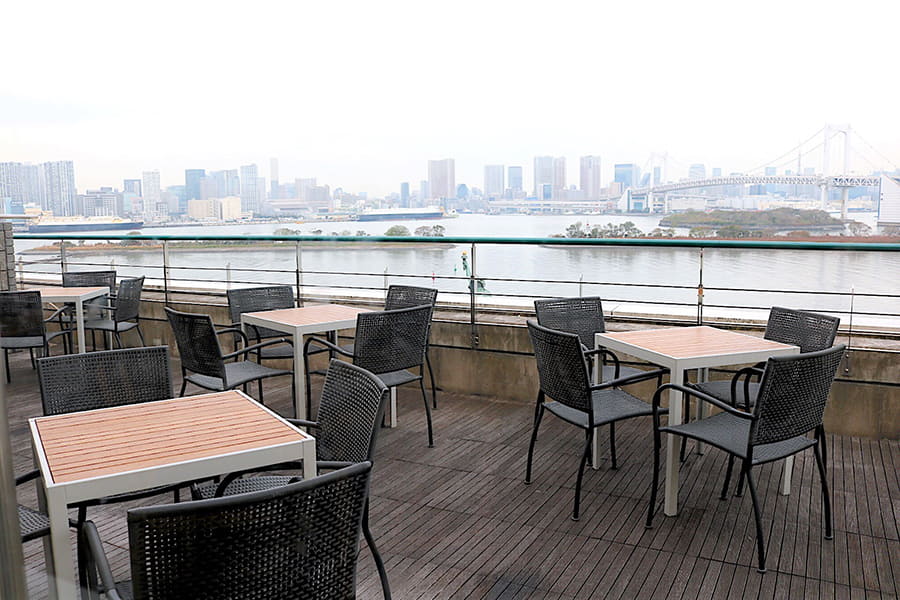NORTHSHORE CAFÉ ＆ DAINING アクアシティお台場店 テラス席