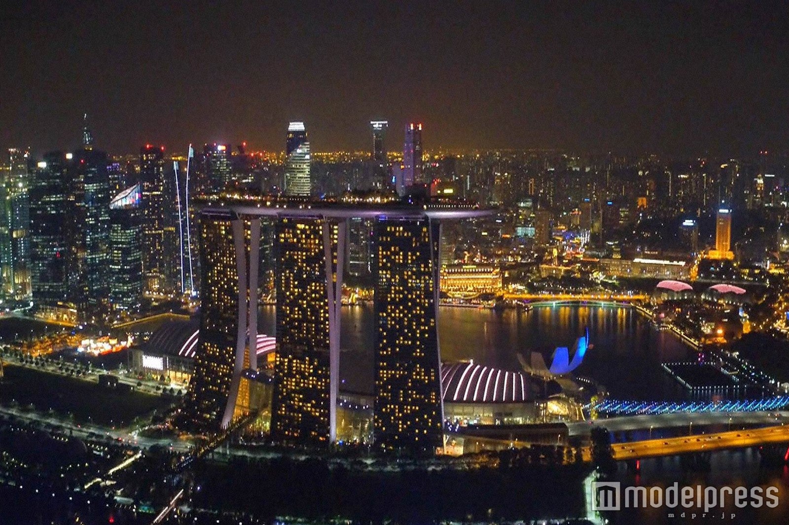 豪華列車の旅の終着地・シンガポールで圧巻の夜景を体感（C）TBS