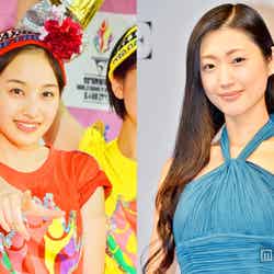 「笑点 お正月だよ!大喜利祭り！」（日本テレビ系）に出演する（左から）百田夏菜子、壇蜜