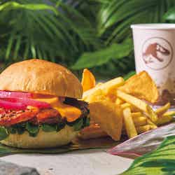 ラプトル・バーガーセット/画像提供:ユニバーサル・スタジオ・ジャパン