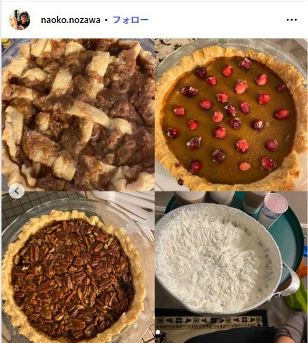 野沢直子Instagramより