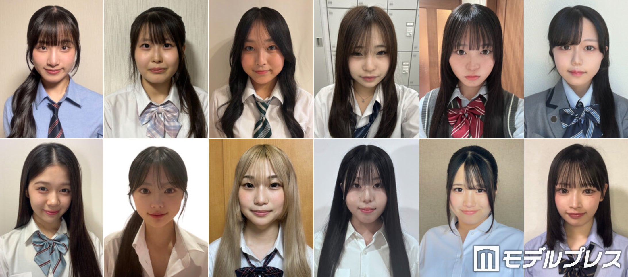 「高一ミスコン2026」候補者の一部