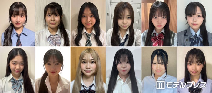 「高一ミスコン2026」候補者の一部