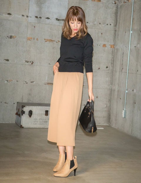 フェイクスエードサイドゴアブーティ「Re:EDIT by GALSTAR」2,998円（税込）／画像提供：Re:EDIT by GALSTAR