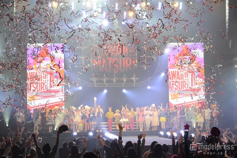 「KAWAii！！ MATSURi」フィナーレの様子