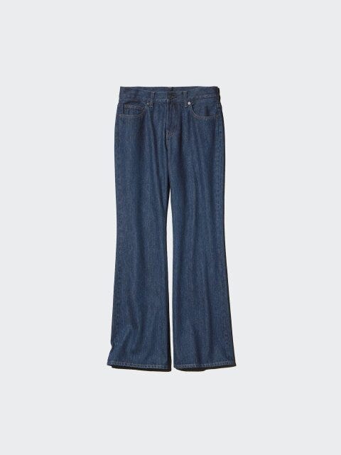 2025ユニクロ大人女性おすすめブーツカットジーンズ