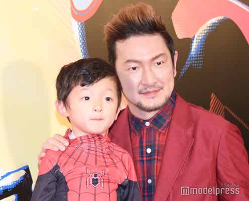 中村獅童、息子・小川陽喜が「2代目を襲名する運びとなりました」親子揃ってイベント登場<スパイダーマン:アクロス・ザ・スパイダーバース>