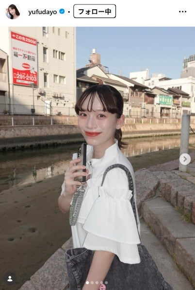 由布菜月Instagramより