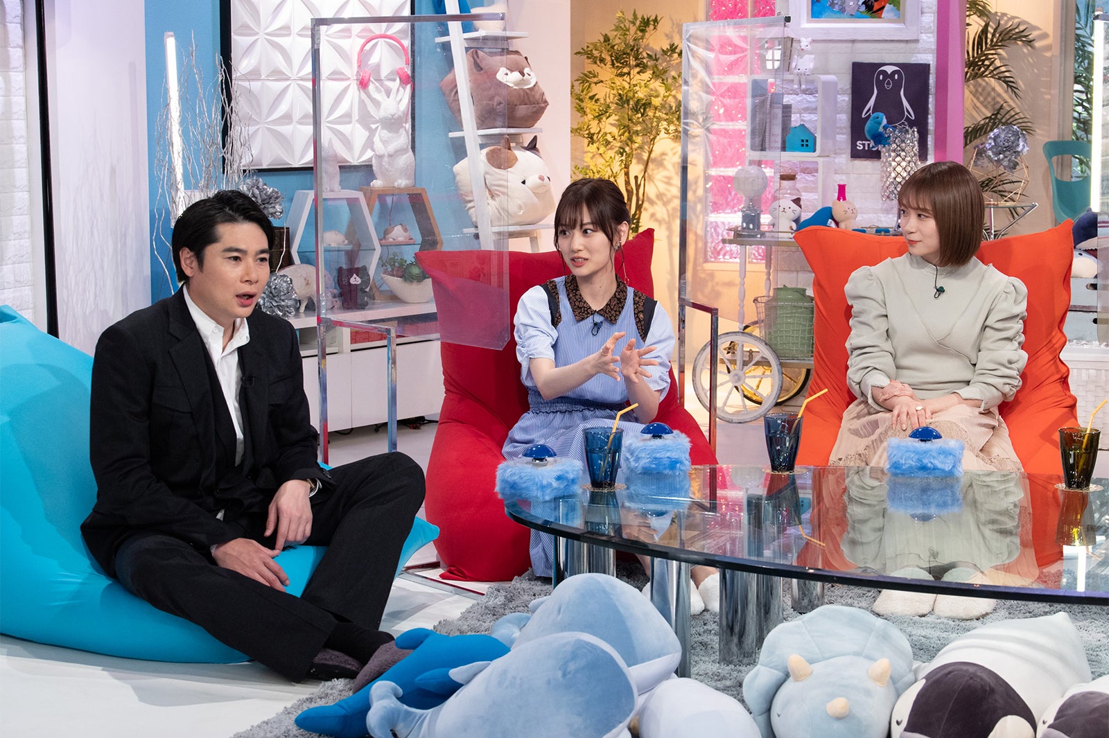 吉村崇、山下美月、秋元真夏（C）テレビ朝日