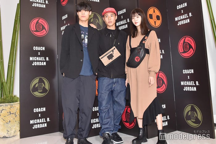 竹内唯人、Kaya、鈴木ゆうか(C)モデルプレス