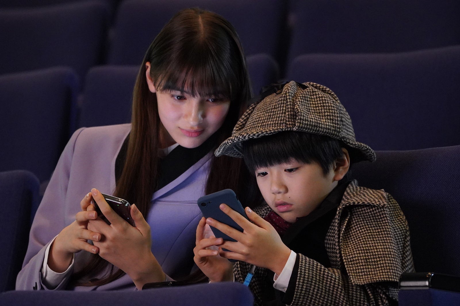 土方エミリ、森優理斗「相棒season22」第10話 元日スペシャルより（C）テレビ朝日